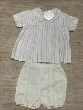 dondolo Matching set - Cream & Light Pink